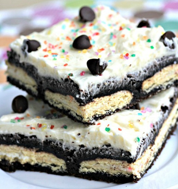 Hidden PopTart Brownies