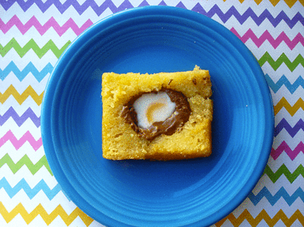 Cadbury Creme Egg In Hole Toast