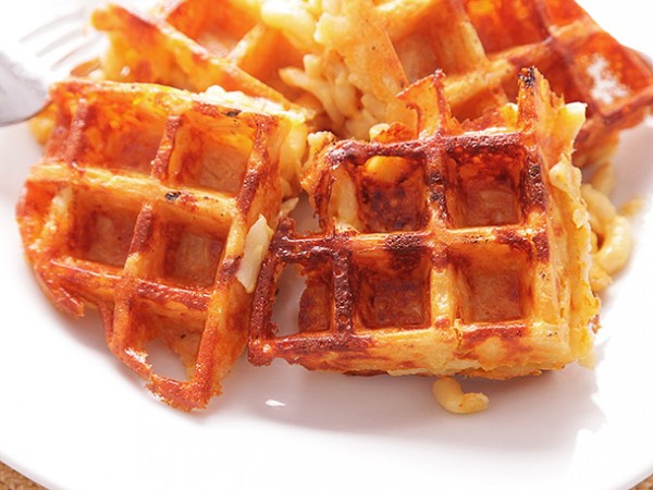 These Macaroni And Cheese Waffles Are Perfect For Any Meal