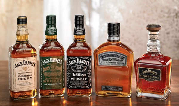 types of jack daniels