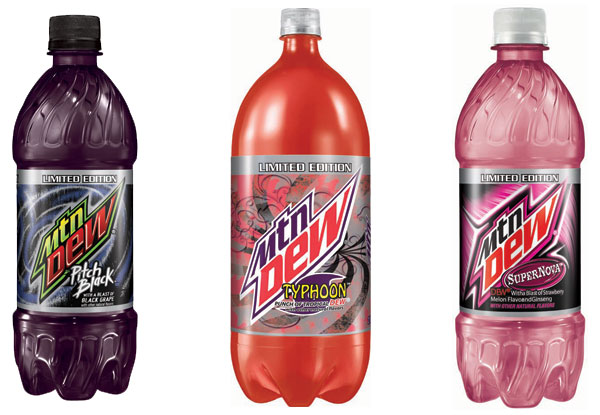 mt dew flavors 2017