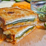 Jalapeno Popper Grilled Cheese Sandwich
