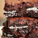 Cookies and Cream Oreo Fudge Brownies