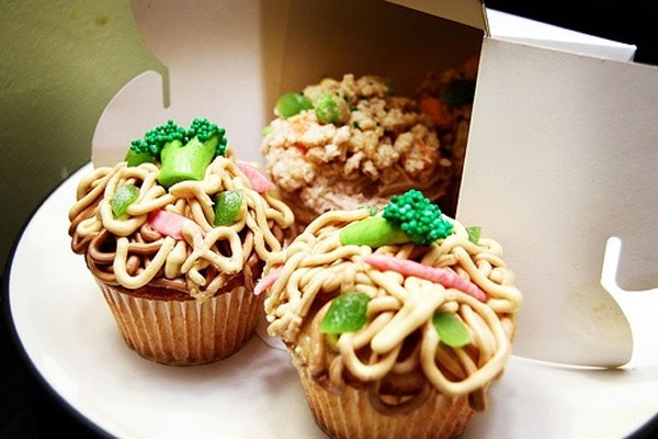 Chinese Food Cupcakes