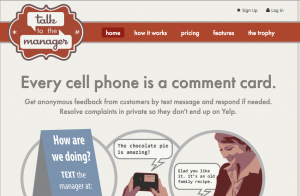 Talk To The Manager Texting Application