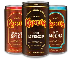 Kahlua Cans To Go Cinnamon Spice Iced espresso iced mocha