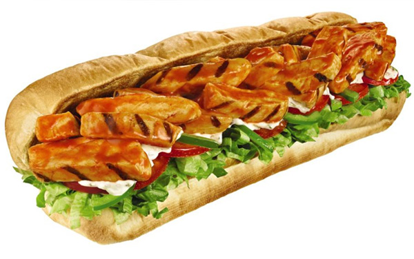 Subway Footlong Sub