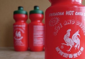 Sriracha Water Bottle