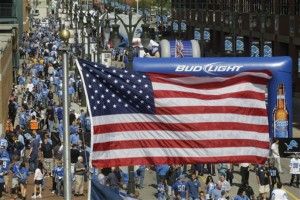 bud light american flag