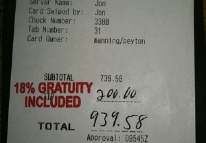 peyton manning big tip