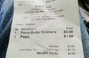 Penis Butter Snickers