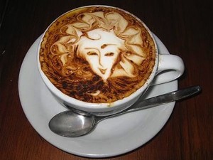 Woman Cappuccino