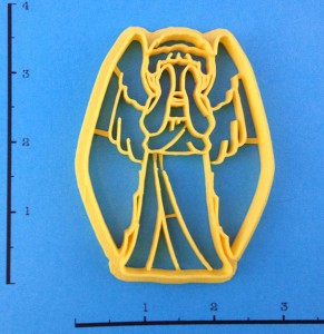 Weeping Angel Cookie Cutter