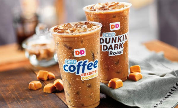 Caramel Coconut-Dunkin-Donuts