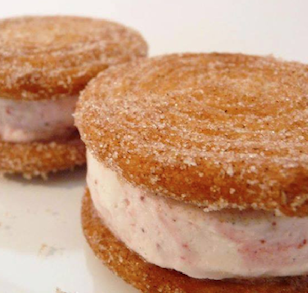 Churro Ice Cream Sandwich